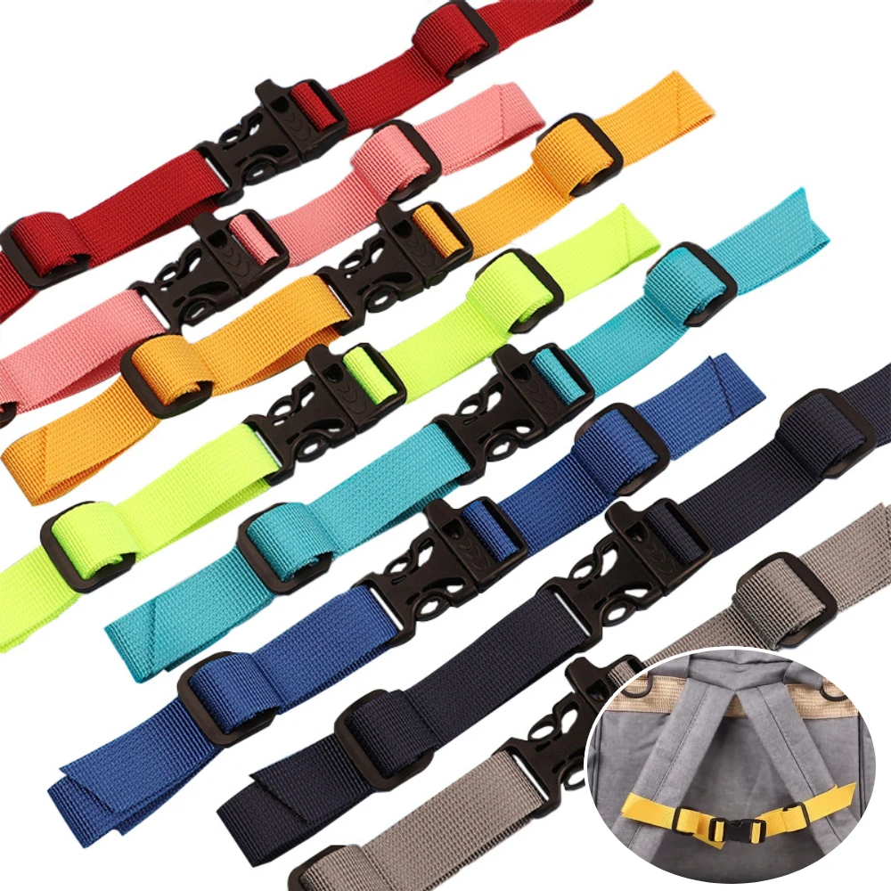 

Backpack Fixed Front Buckle Non-slip Chest Strap Bag Outdoor Camping Tactical For Bag Belt Adjustable Backpack Chest Strap
