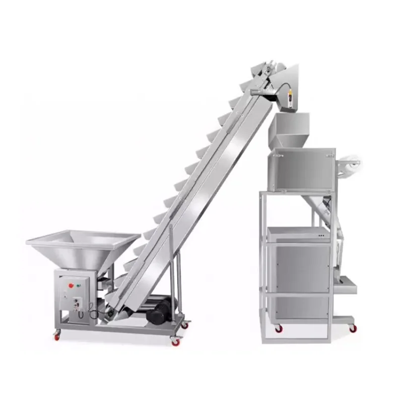 

2.8M Granule Buvket Elevator Feeder Machine 110/220V Nuts Rice Coffee Beans Particle Feeding Lift Machinery