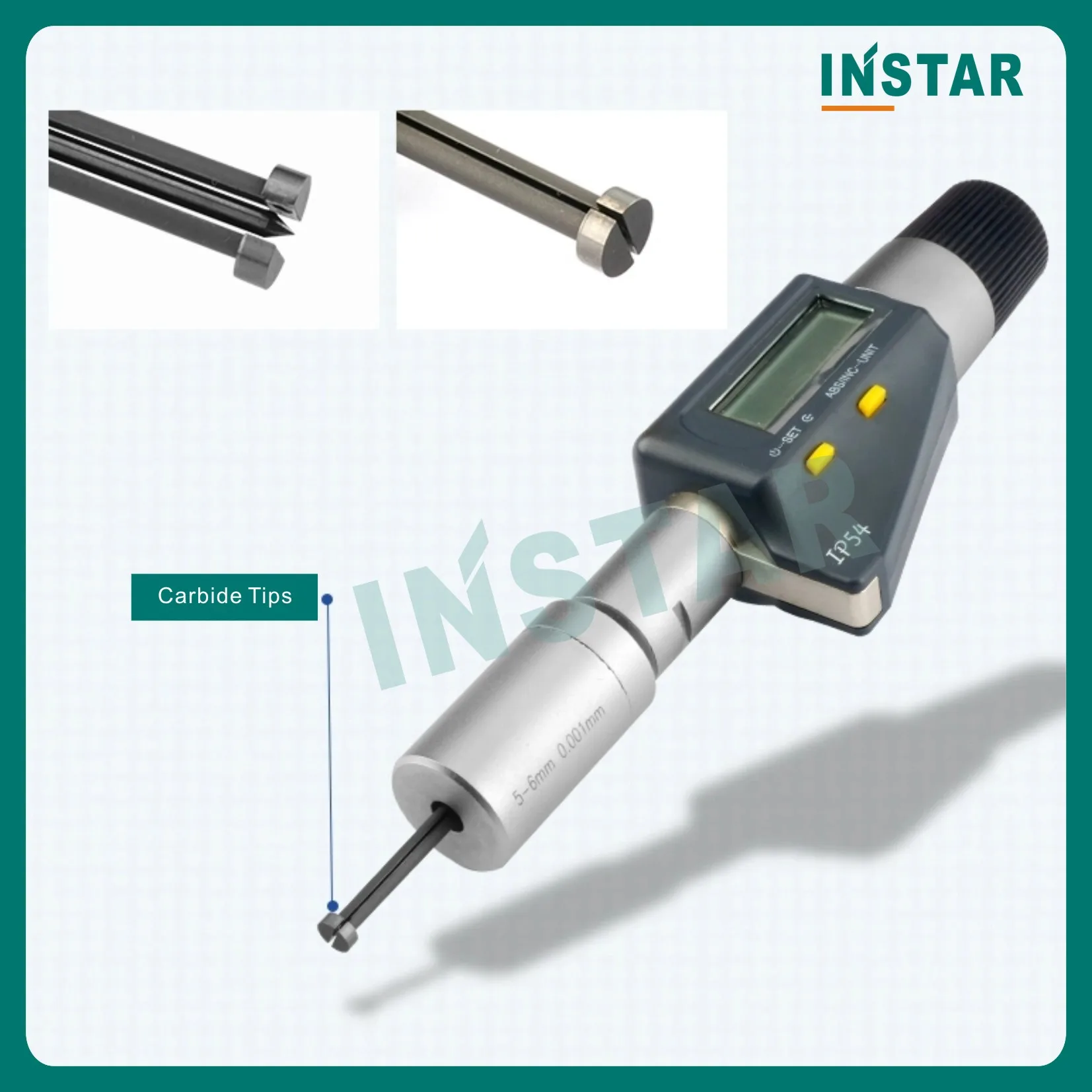 Micrometro Per Fori 5-30mm - Precisione 0,01mm - Acciaio Inox Con Chiave E Anello Di Calibrazione - Foto 11