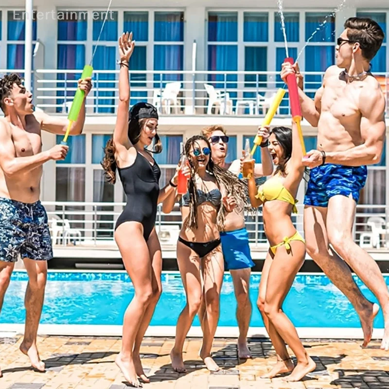 1 Piece Summer Swimming Pool Toys Water Blaster Water Guns For Kids Shooter Portable Children Foam Gun