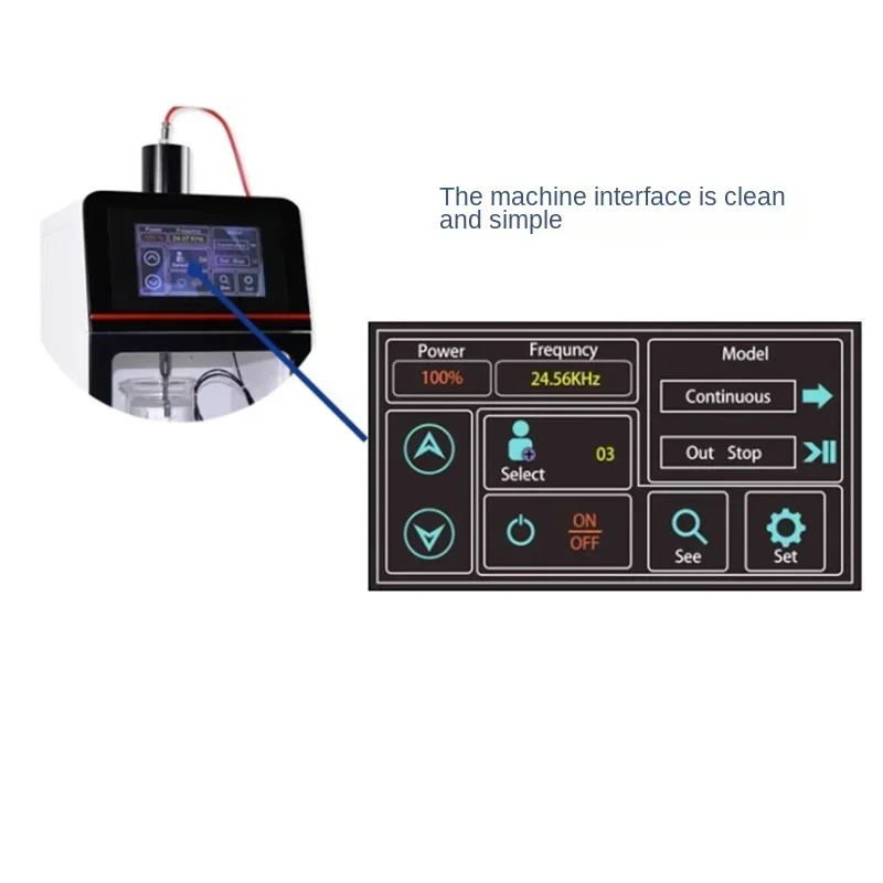 Technology Integrated Ultrasonic Processor Body Homogenizer Oscillator Laboratory 3