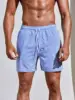 Funny 3D Stripe Print Male Shorts Summer Beach Vacation Swimming Shorts Fashion Drawstring With Pockets Gym Shorts Casual Shorts 2