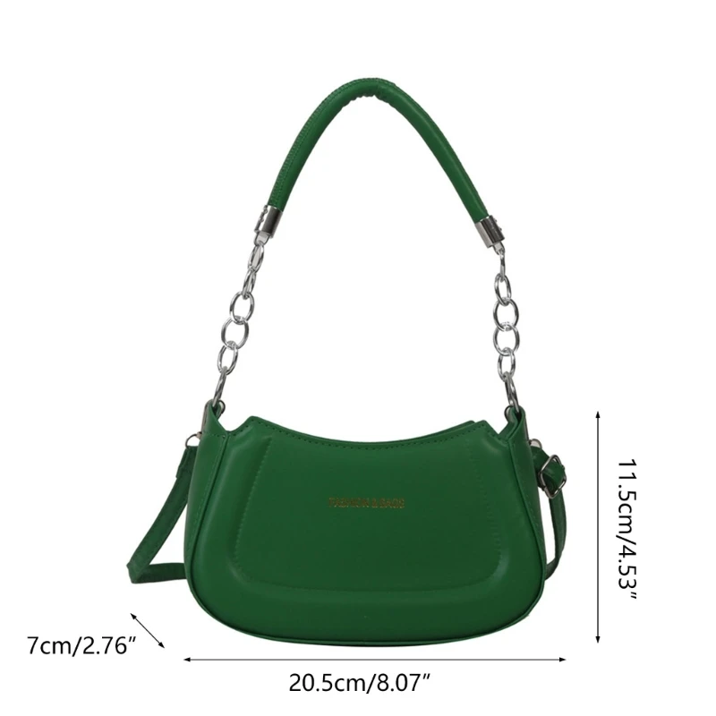 Vintage PU Crossbody Bag for Women Shoulder Bags Lightweight and Easy to Carry Handbag E74B