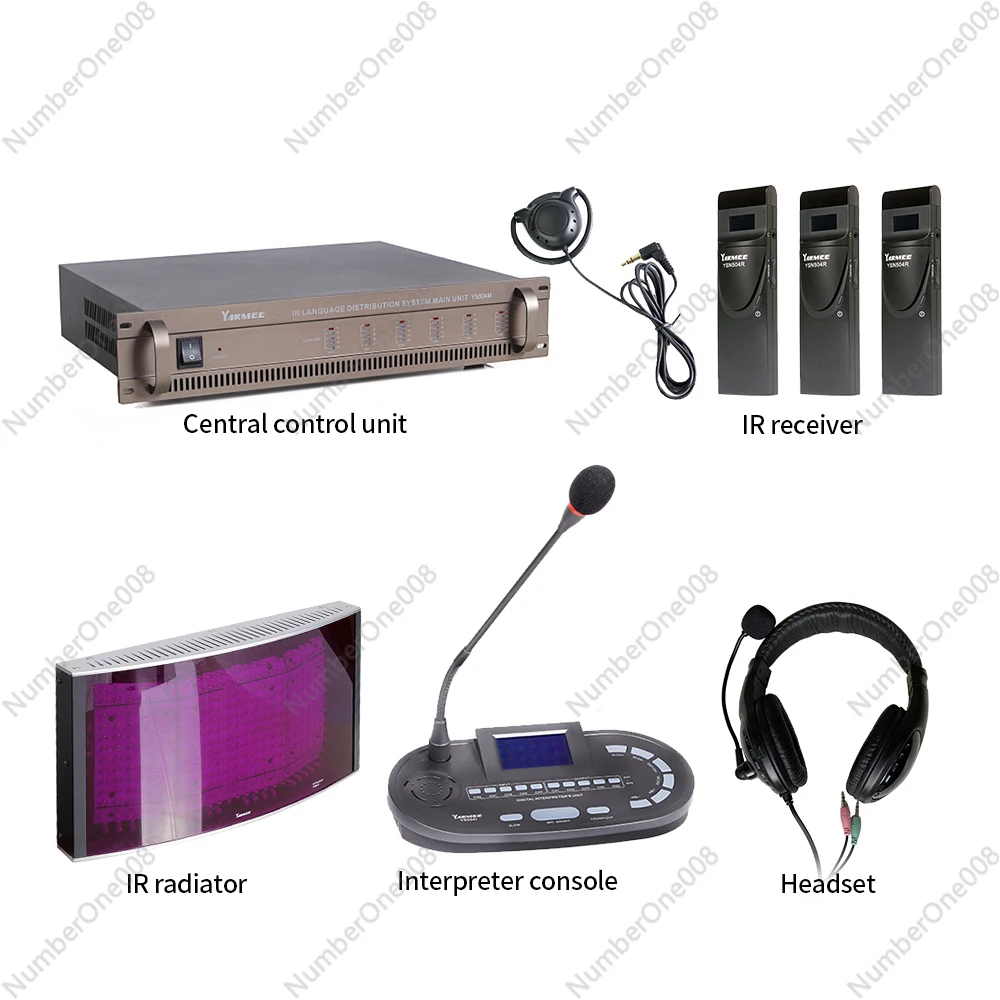 Simultaneous Translation Equipment/Interpretation Console/Wireless ...