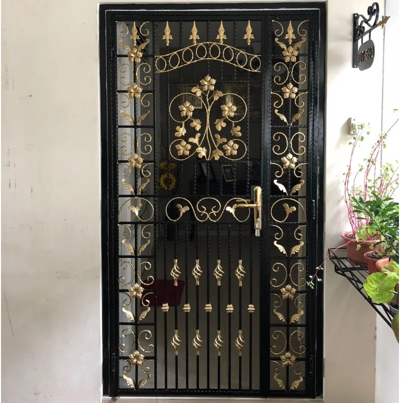 CBMmart Direct Selling Different Design Wrought Iron Swing Gates For Villas