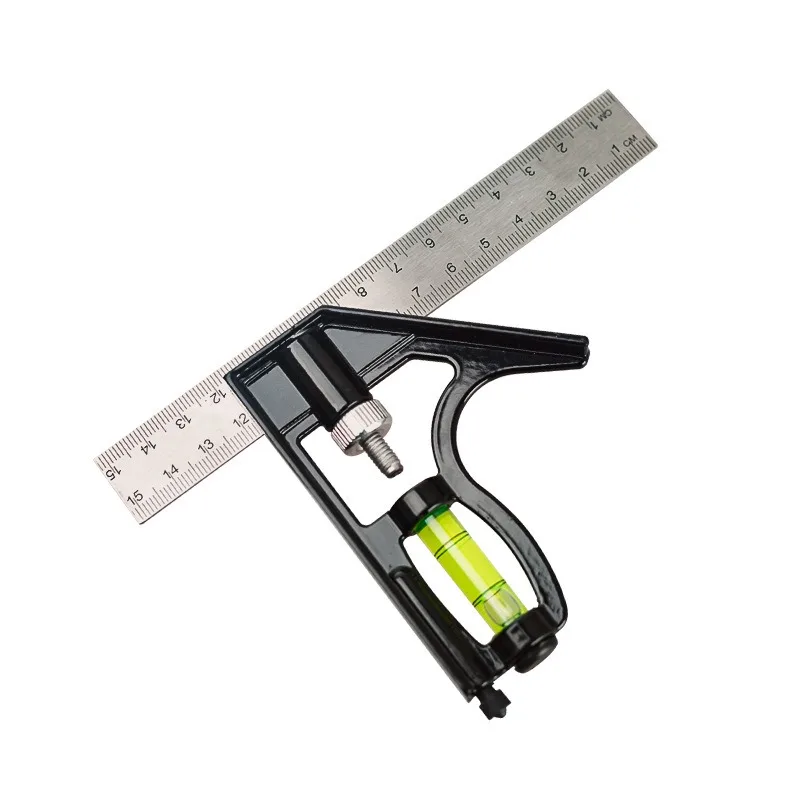 Angle measuring tool Set Stainless Steel Aluminium 12" 300/150mm