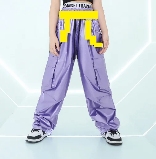 Costume da ballo Jazz per ragazze alla moda per ragazze uniche Hip-hop vesto da ballo Jazz con stampa di lettere abbigliamento ombelico vesti di strada  200000532