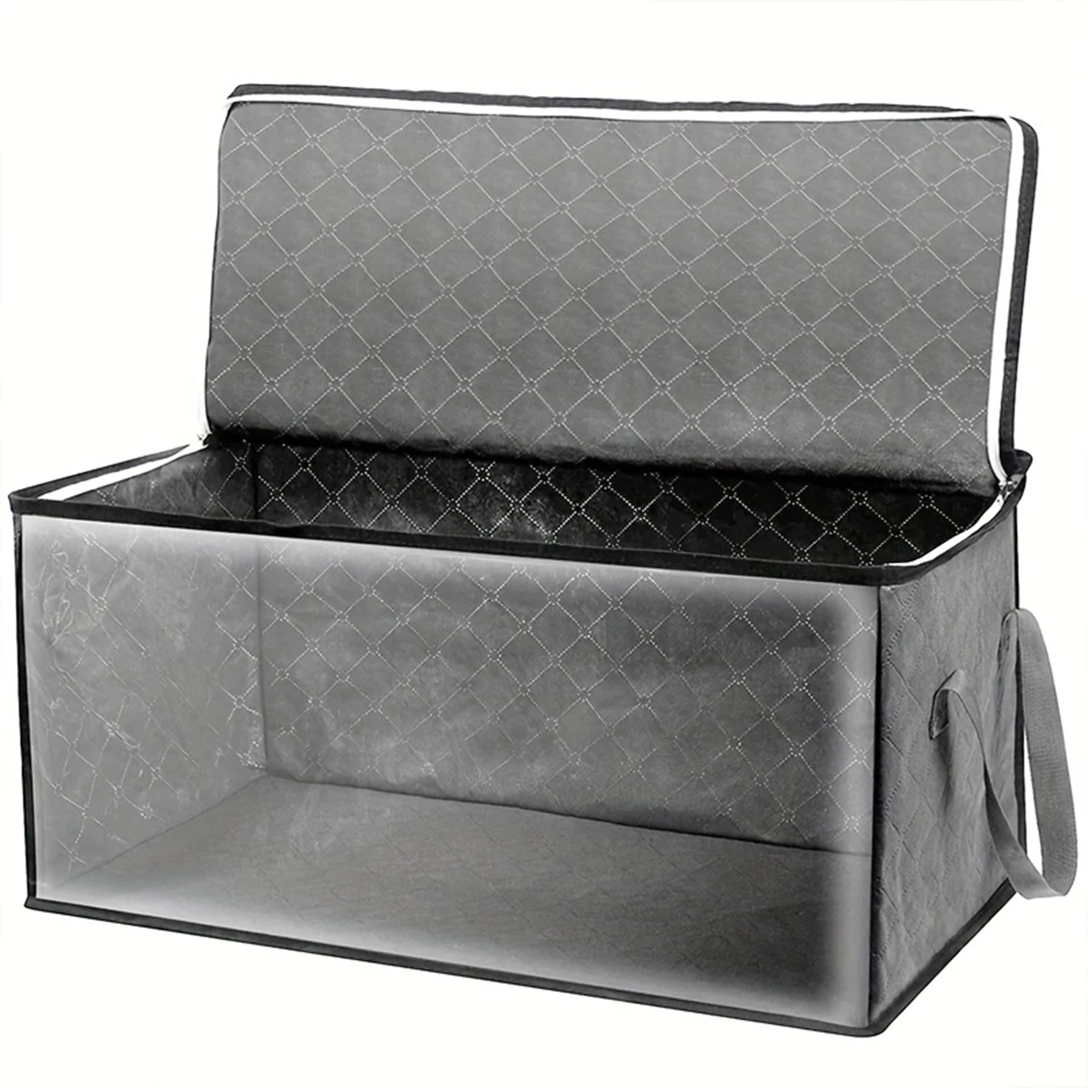 2Pcs Nonwoven Storage Box Foldable Storage Bag Outdoor Clothing Organizer Dust and Moisture Resistant 3