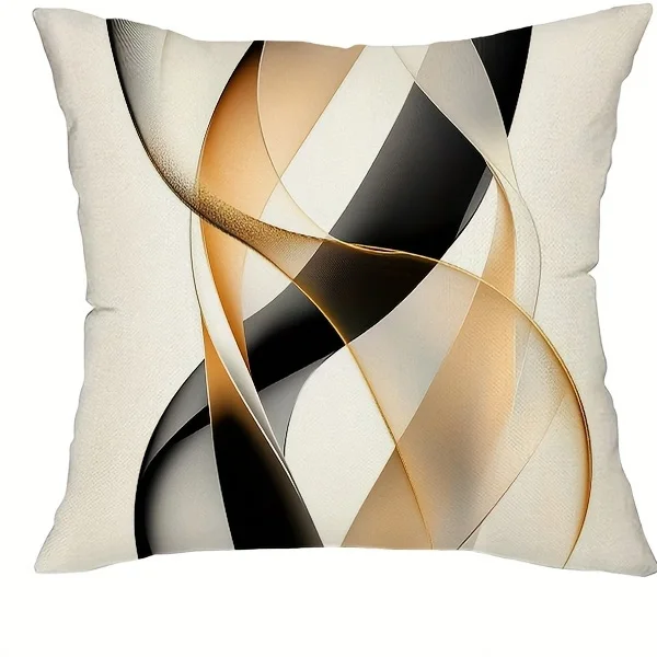 Contemporary Geometric Patterned Decorative Throw Pillows