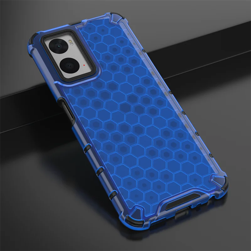 Para OPPO Realme 9 Pro Funda de lujo híbrida a prueba de golpes para Realme 9i 9 Pro + Plus Funda de silicona transparente_voghion.com