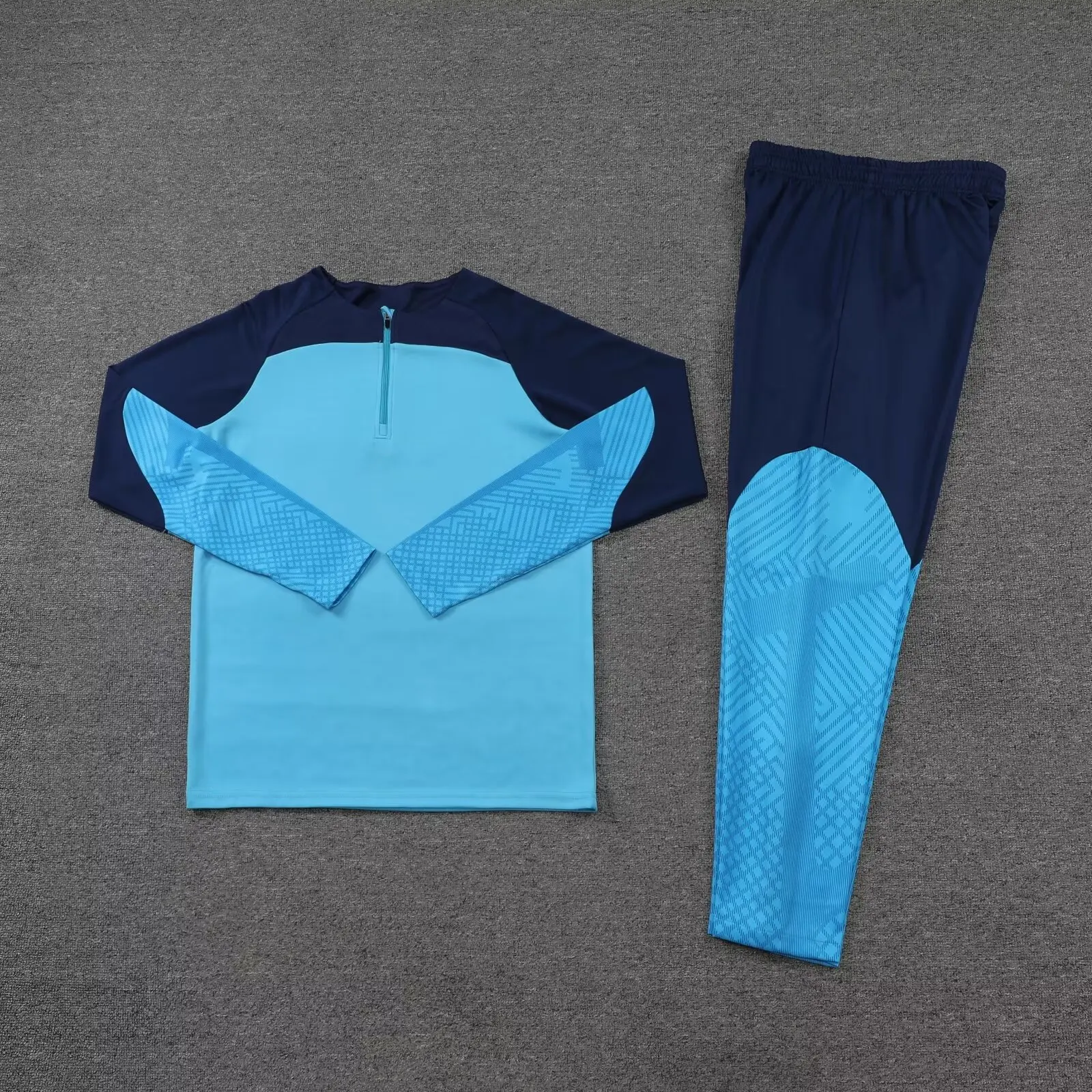 new men Leisure sports set suit football Training wear games Jerseys Jacket baseball Kit full sleeve top and trousers