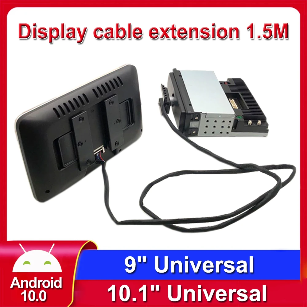 

Универсальный мультимедийный плеер на Android 10, с вращающимся экраном 9/10, 1 дюйм, радио, GPS, Wi-Fi, 3G, 4G для Toyota, Honda, Nissan, 8 ГБ + 128 ГБ