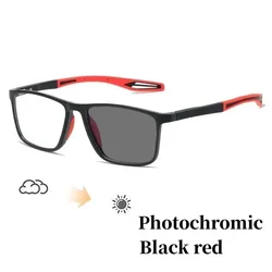 Ultralight Vintage Photochromic Sports Sunglasses (Red (turn gray))