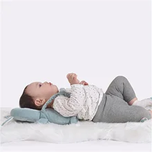  Toddler Baby Anti-Fall Protection Pillow Shock-Proof Positioning High Elastic Elastic Shoulder Strap Bee Pillow Protective Cover 