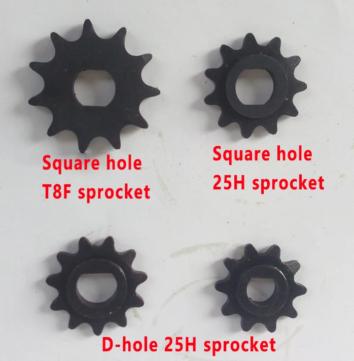 25H T8F Sprocket High-speed Motor Original Sprocket D Hole Square Hole Motor Gear for MY1016 MY1020