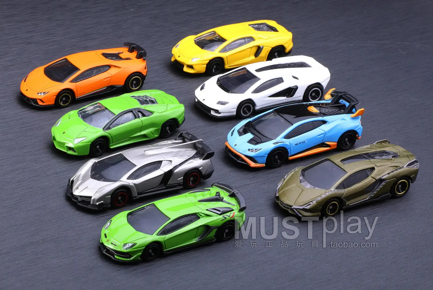 TOMY Lamborghini Aventador SVJ63 Huracan STO SCV12 Sian Countach Veneno Alloy Car Diecasts & Toy Vehicles Car Model For Children 4