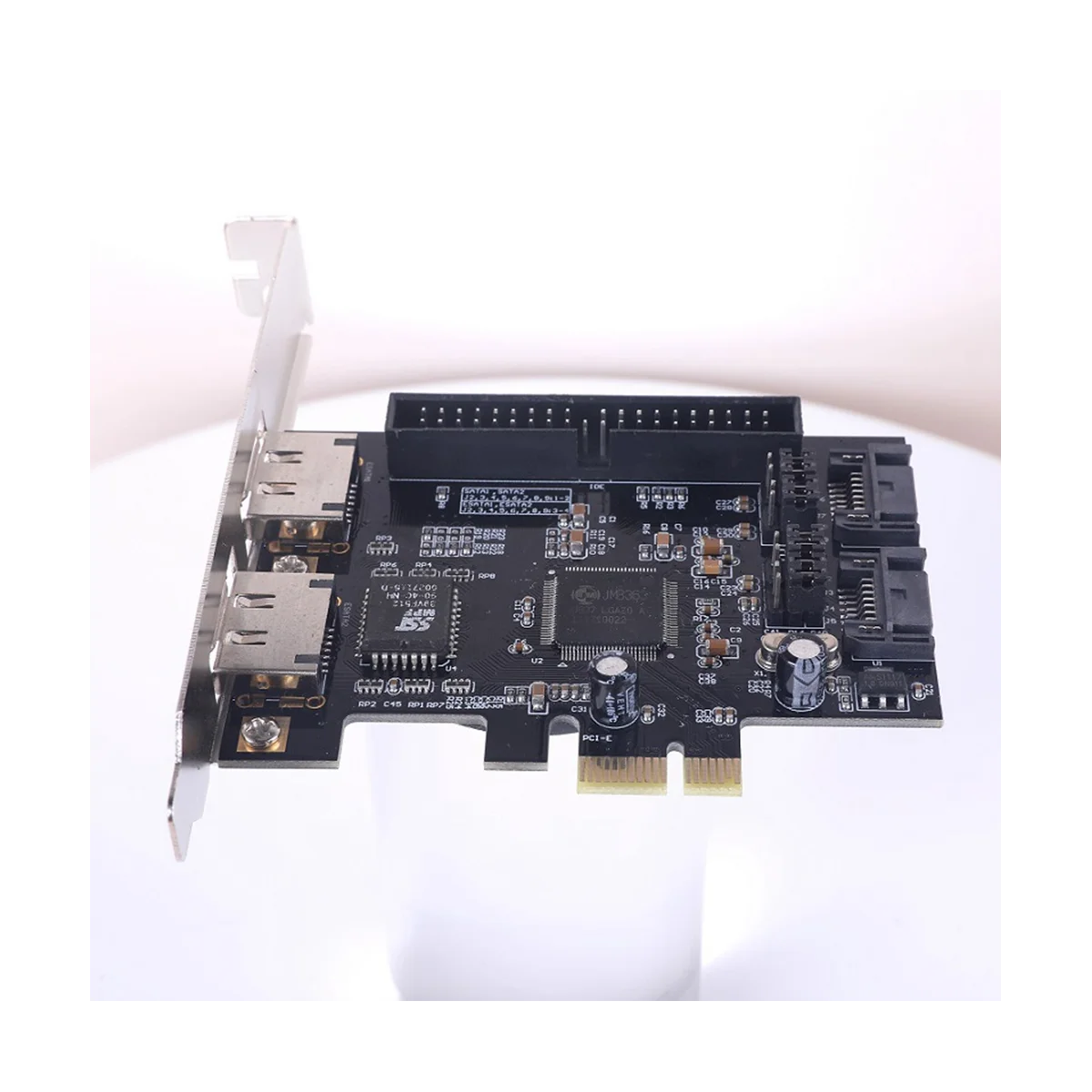 

SATA IDE PCI E адаптер карты PCI E к SATA 2,0 + IDE ESATA X2 комбинированный адаптер конвертер RAID контроллер карта