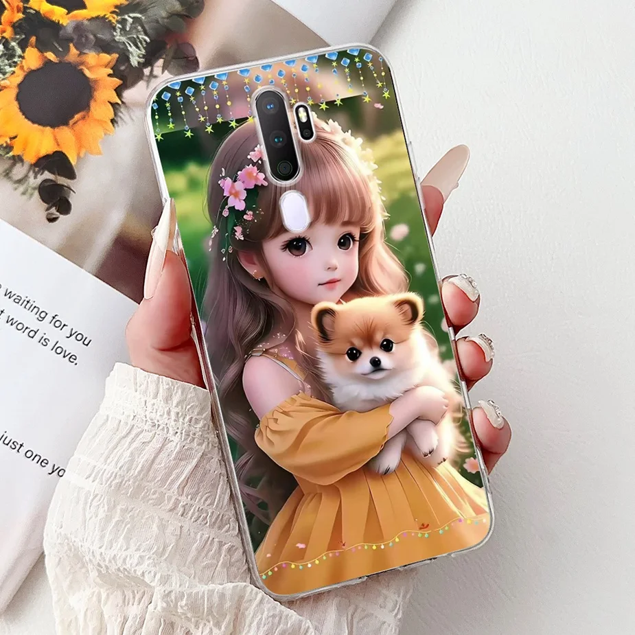 Cute Cat Luxury Painted Soft Slim Phone Case - Stylish Protective Cover