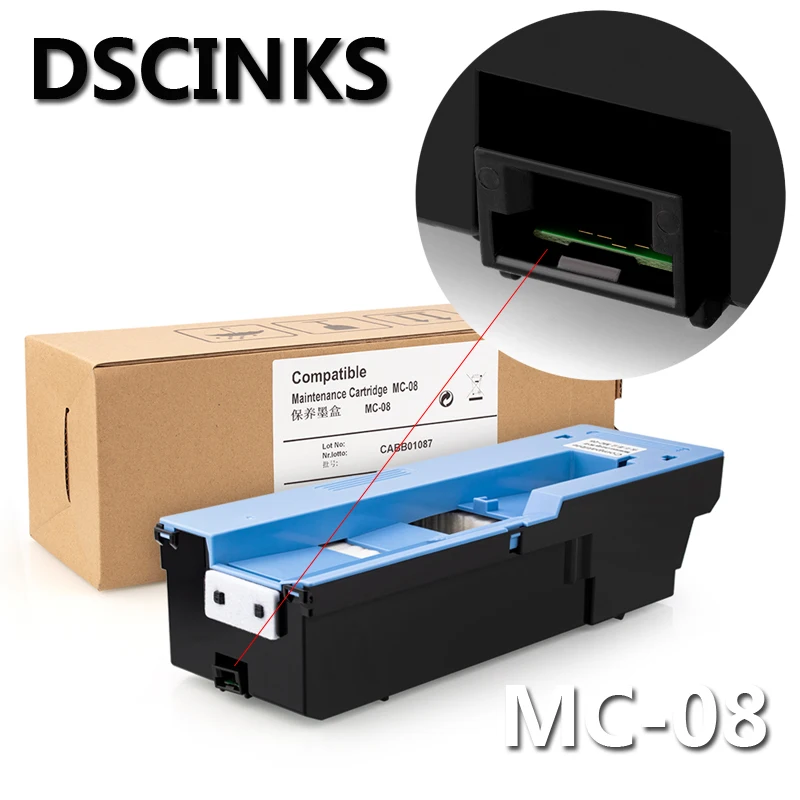 

1pcs MC-08 Maintenance Tank For Canon iPF8100 iPF9100 iPF8110 iPF9110 iPF8300 iPF8310 iPF8300S iPF8310S iPF9400 iPF8400S