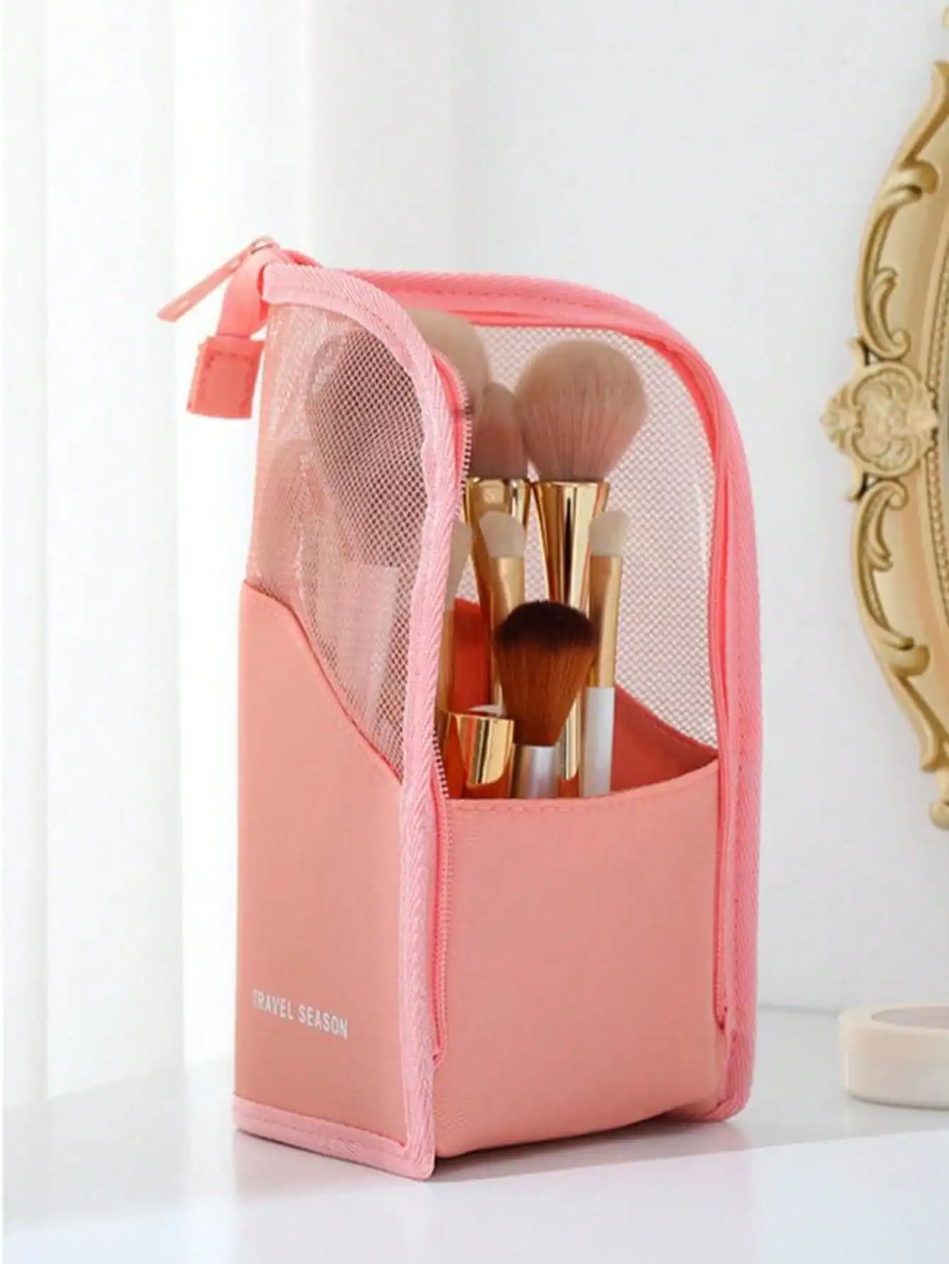 Multi-Compartment Travel Cosmetic Bag 5