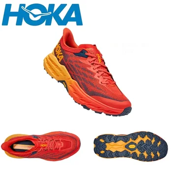 Alternative view of HOKA SPEEDGOAT 5 Mens Outdoor Trail Y2K Running Shoes Non-slip Light Hiking Trekking Sneakers Women Ultra-light Anti-skid Road