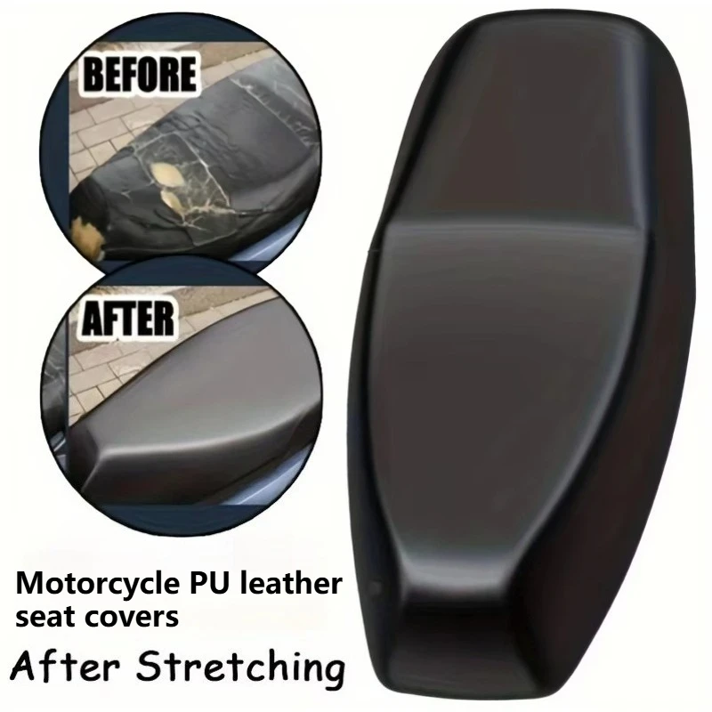 Motorcycle Seat Cover Waterproof Dustproof Rainproof Anti-Slip Breathable Protector Universal Fit for Motorbike Scooter