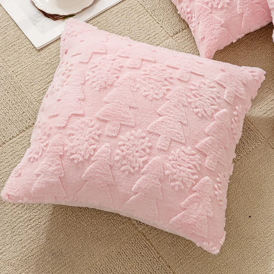 Cozy Snowflake Christmas Pillow Cover Set