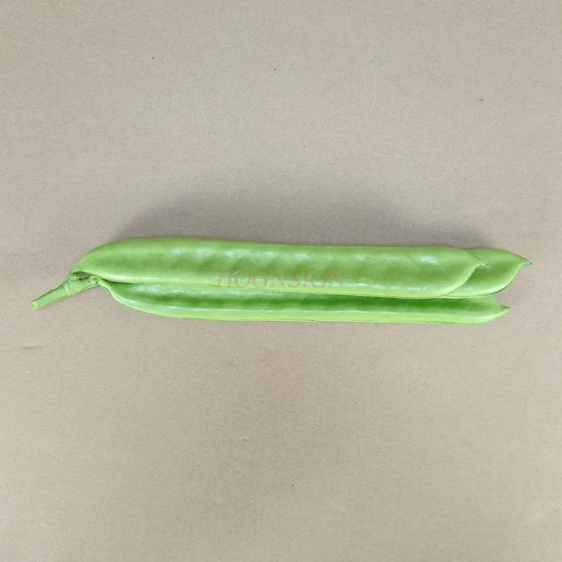 Simulation Vegetables Pu Sword Bean Beans Hotel Decoration Snow Peas Model Put Fake Fruits Pretend Food