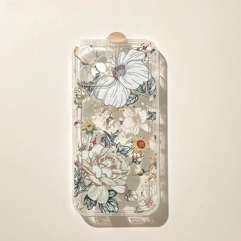 Flower Vintage Landscape Phone Case Cover
