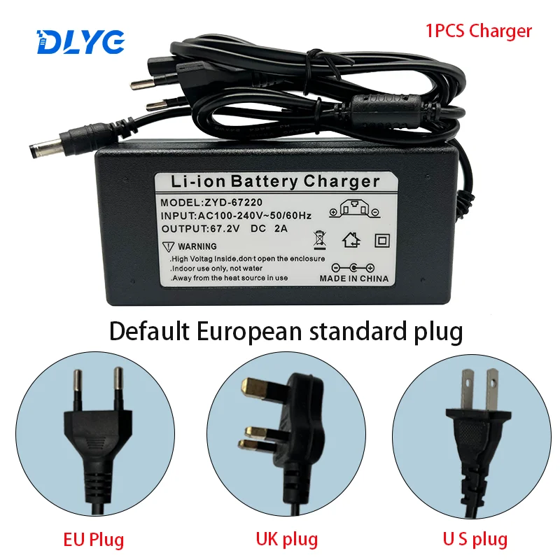 Batterie Lithium 60V 20Ah Pour Vélo Électrique - Avec BMS Et Chargeur, Compatible Moteurs Jusqu'à 1000W - 14
