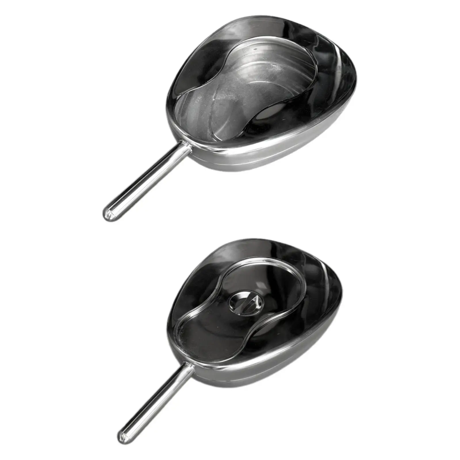 Bed Pan for Elderly Sturdy Chamber Pot Easy Carrying with Handle for Elderly 2