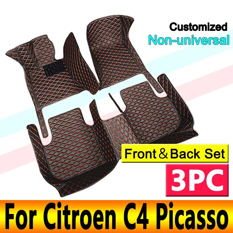 

Car Mats For Citroen Grand C4 Picasso SpaceTourer 5seat 2007~2013 Durable Pad Auto Rugs Carpets Interior Parts Car Accessories