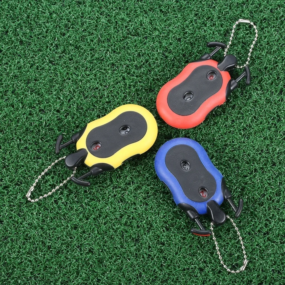 1Pc Plastic Dual Digits Square Scorer Golf Stroke Shot Put Score Counter Game Court Scoring Supplies Outdoor Golf Accessories 6