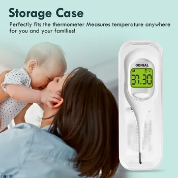 8 Sec Fast Reading Digital Oral Thermometer for Adult, Kid and Baby, Oral,Underarm Temperature Measurement for Fever 4