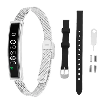 Smart Bracelet Fitness Tracker Bluetooth 5.3 Health Tracker Bracelet Water Proof for Running Riding with APP