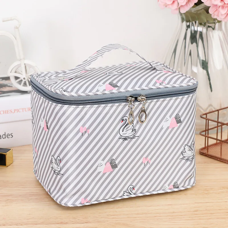 2024 new super popular cartoon makeup bag, large capacity travel storage bag, portable multifunctional toiletries bag