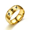AsJerlya Fashion Anime Style Cosplay Jewelry Stainless Steel JOJOS BIZARRE ADVENTURE Cosplay Ring Anniversary Gift Party Jewelry 3