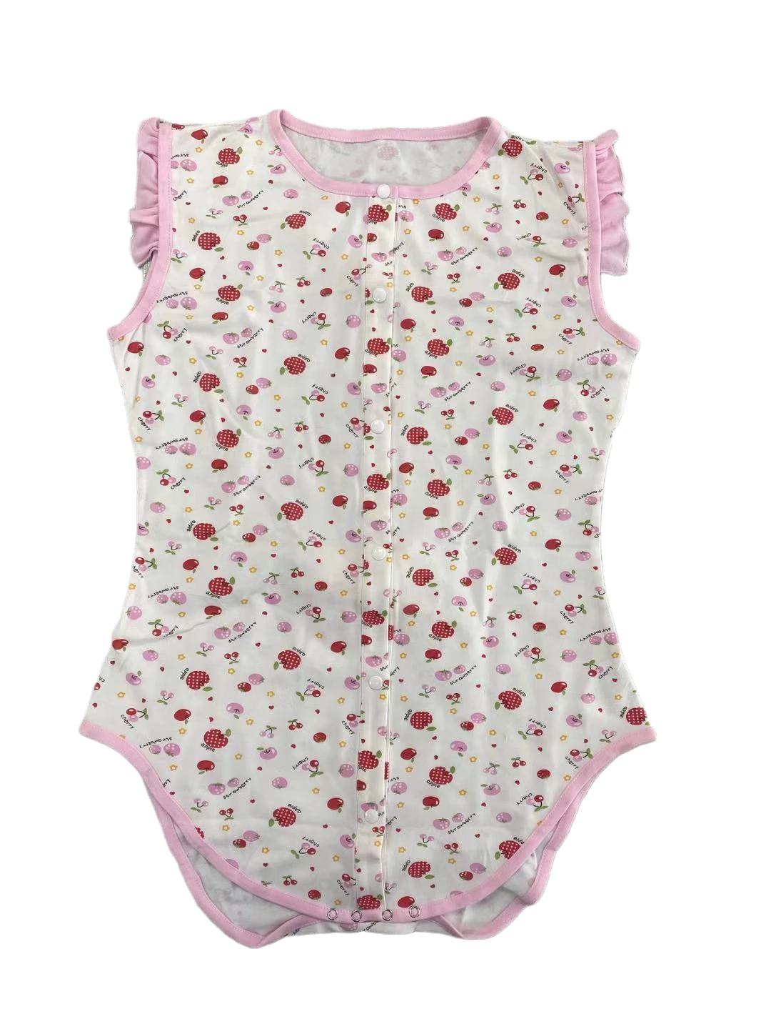 1 pcs * Adult Baby Diaper Lover Onesie Snap Crotch Romper Bodysuit ,ZPYD02-2