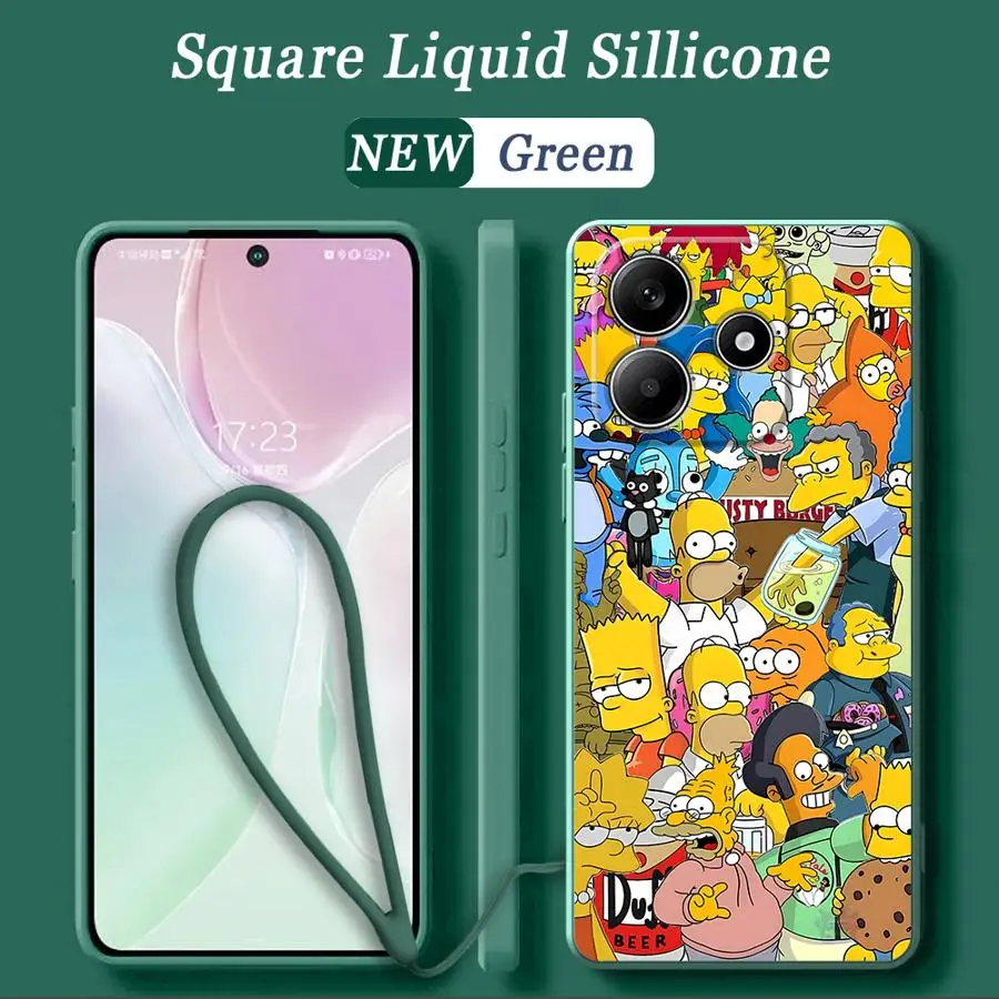 Simpsons Cartoon Phone Case Cover
