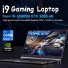 YSJMNPC Gaming Laptop Computer Intel Core i9-10885H GTX1650 4G i7-9750H 16 Inch IPS Screen 144Hz Refresh Rate RGB Keyboard WiFi 3