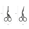 Professional Manicure Tool Stainless Steel Nose Hair Trimming Scissors Safety Blunt Scissor Round Tip Small Nose Hair Scissor 6
