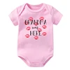 Grandma Was Here Bodysuit Cute Baby Clothes Infant Jumpsuit Cotton Boys Girls Short Sleeve Rompers Toddler Body Outfits 5