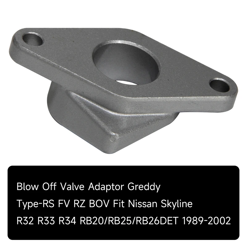 BOV Flange Adapter – Fits Nissan Skyline R32 R33 R34 GTST / GTR (RB20 RB25 RB26)