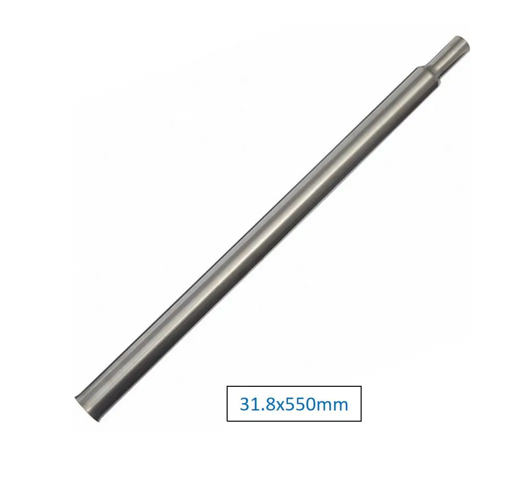Ultraleichte Titan-/Ti-Sattelstütze, passend für Brompton-Faltrad, 31,8 mm, ausgestellt – Detail 6