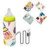 USB Milk Water Bottle Warmer Travel Stroller Insulated Baby Nursing Bottle Heater Newborn Infant Portable Bottle Feeding Warmers 1