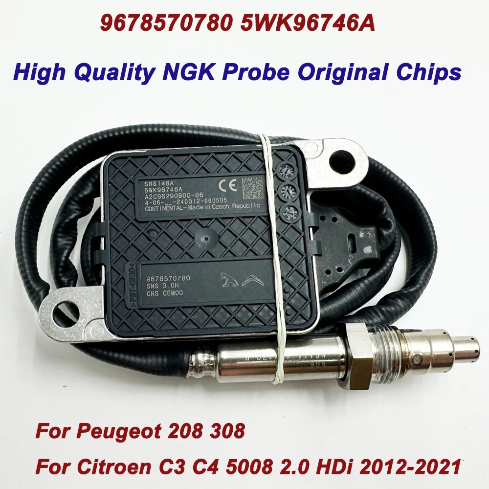 

OE 9678570780 5WK96746A High Quality Chips for NGK Probe NOx Oxygen Sensor For Citroen Peugeot 308 3008 5008 2.0 HDi 2012-2021