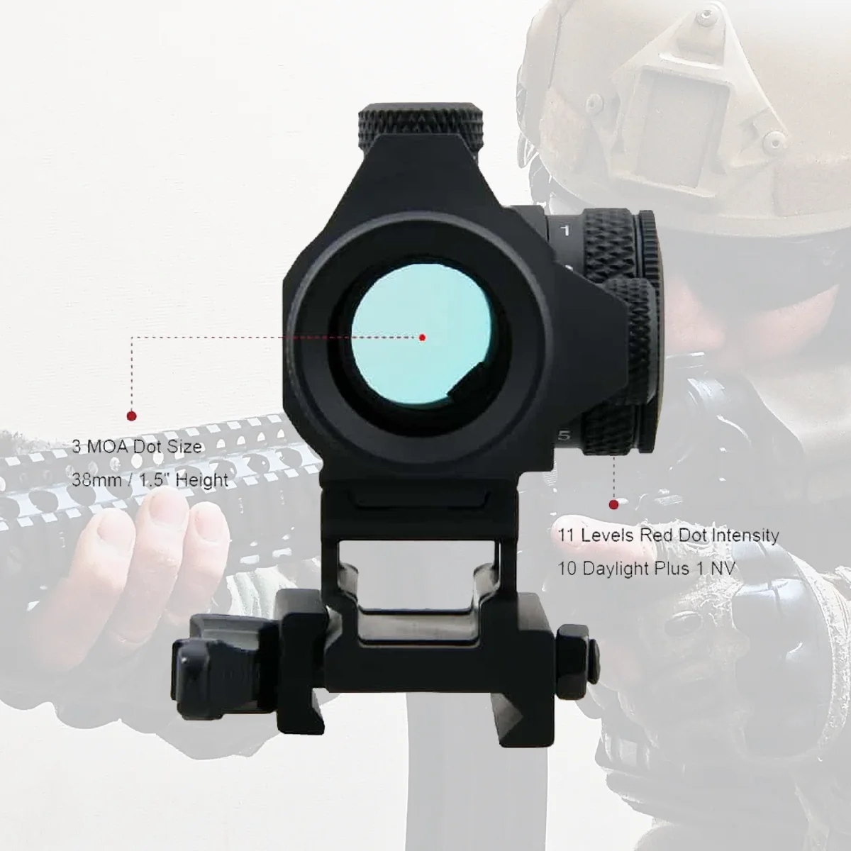 Vector Optics MAVERICK-3 1x22 ドットサイト #S-29532 Vector Optics