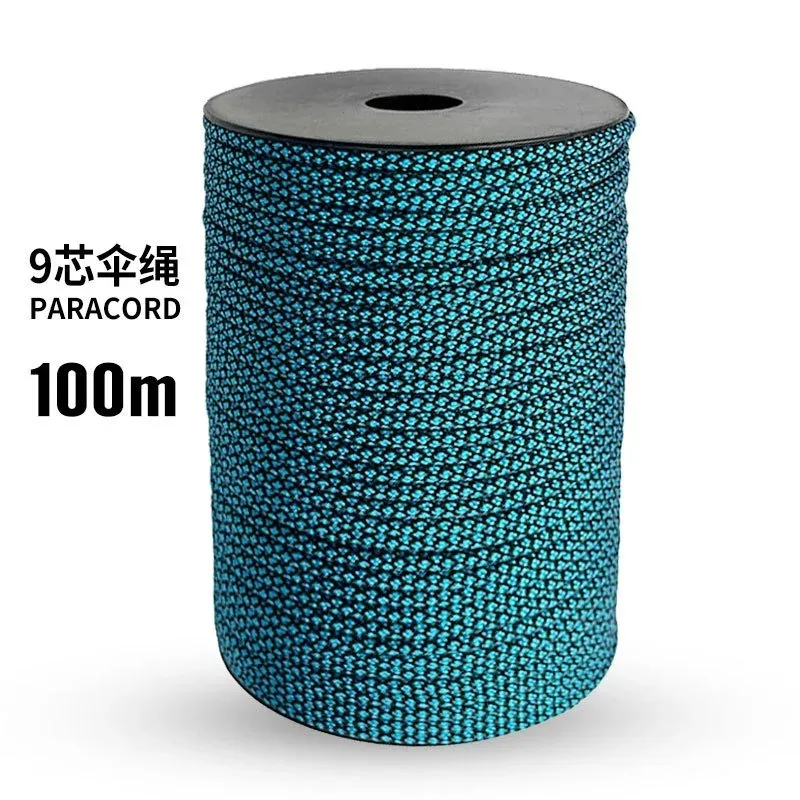 100m Multi-Purpose Parachute Cord for Outdoor and DIY Projects