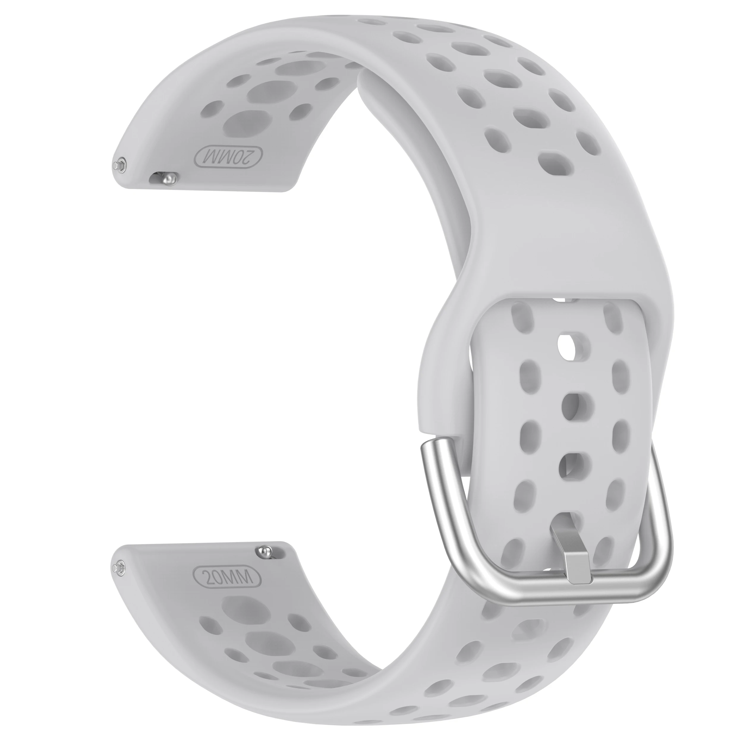 Enhanced Silicone Sport Watch Strap - Breathable Bracelet