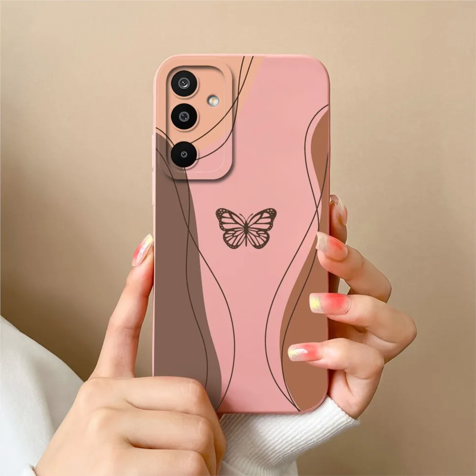 Fashion Pretty Sweet Girl Soft Liquid Silicone Protective Phone Case Cover